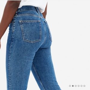 The 90s Cheeky Straight Jeans Ankle
